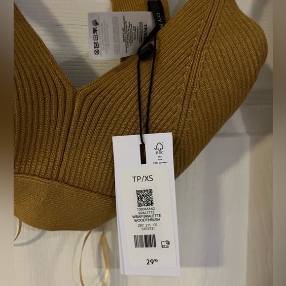 Dynamite Wrap Bralette Top - Picture 4 of 4